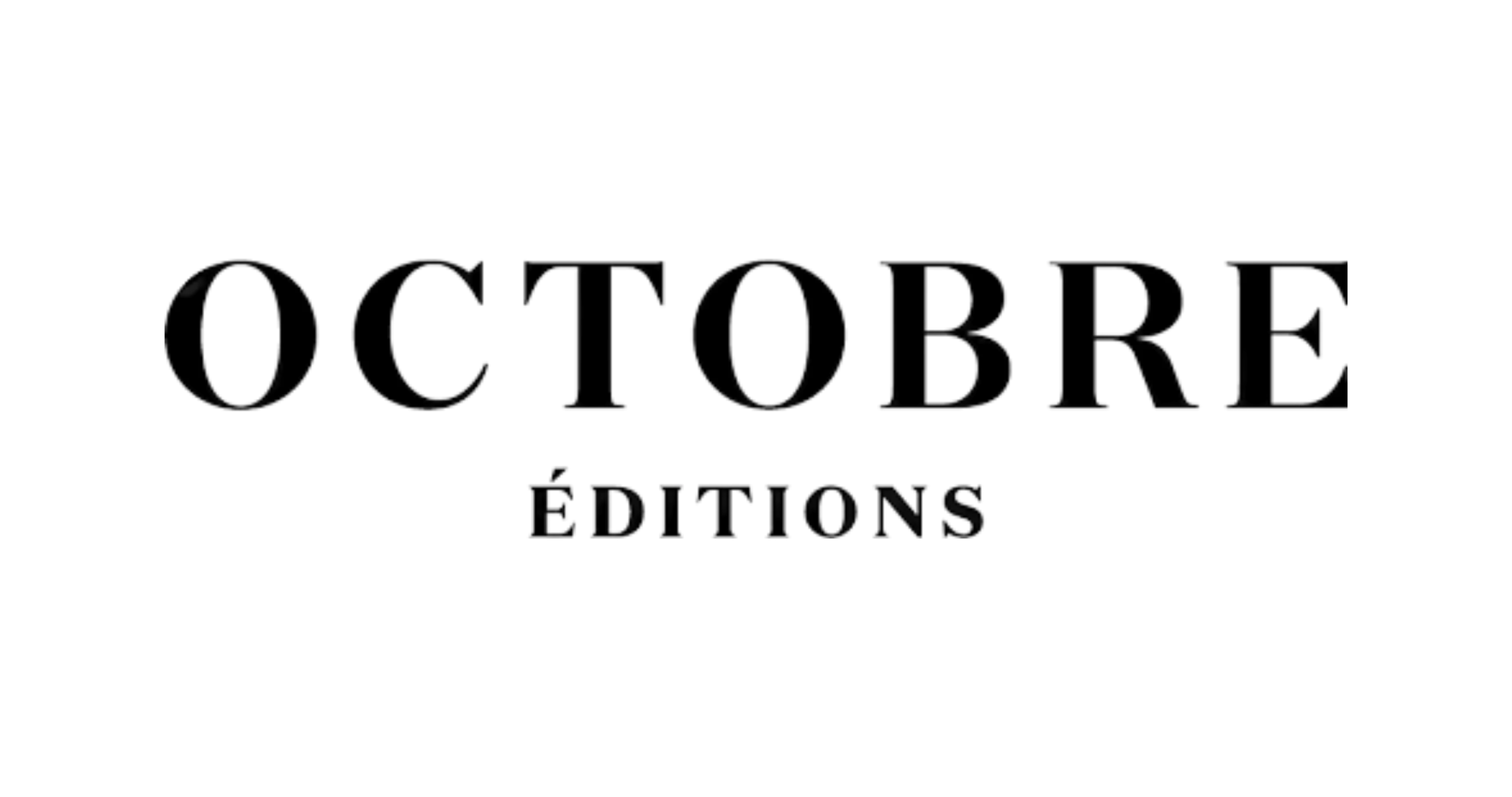 Logo Octobre Éditions – Partenariat mode homme avec Baptiste Charles, créateur de contenu